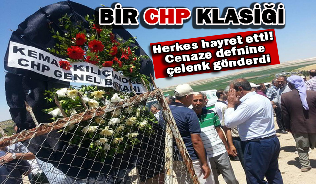 Kılıçdaroğlu Urfa'daki Cenaze defnine çelenk gönderdi