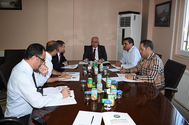 Şanlıurfa OSB Yönetimi Vali Tuna Başkanlığında Toplandı