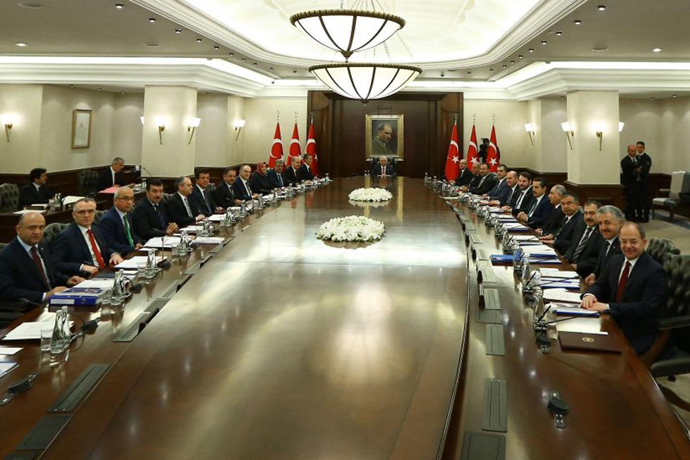 Bakanlar Kurulu, Başbakan Yıldırım başkanlığında toplandı