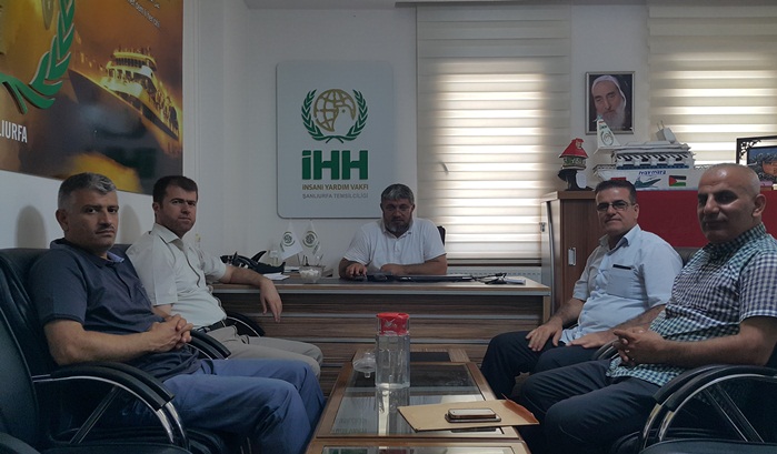Kürdistan İslami Hareketi'nden İHH Bölge Koordinatörlüğüne Ziyaret