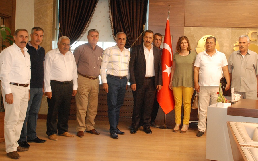 CHP Urfa Teşkilatından Ticaret Borsasına Ziyaret