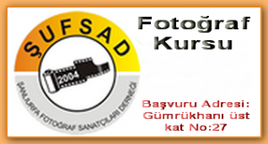 ŞUFSAD Fotoğraf kursu açıyor