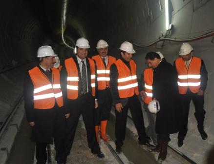 Bakan Eroğlu, Suruç Tünelini inceledi