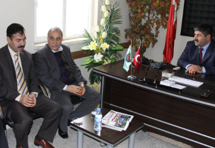 Başkan Fakıbaba'dan Ziraat Odasına Ziyaret