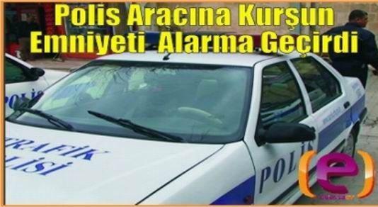 Şanlıurfa'da Polis Otosuna Kurşun Sıkıldı
