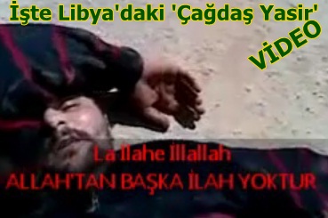 İşte Libya'da Katliam Görüntüleri-VİDEO