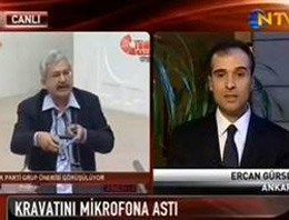 BDPli milletvekili Ufuk Uras, kravatını çıkararak eylem yaptı!