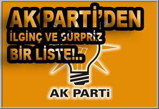 AK Parti Şanlıurfa adayları belli oldu.