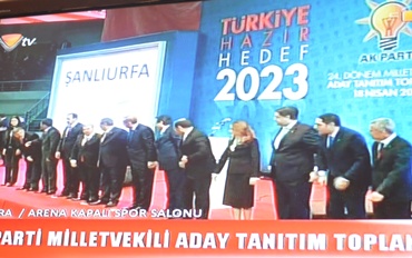 Erdoğan, Urfa adaylarını tanıttı