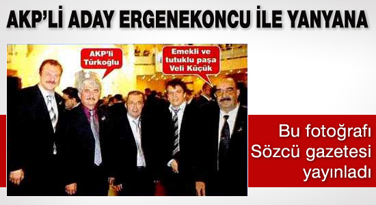 AK Parti adayı Ergenekoncu ile yanyana...!