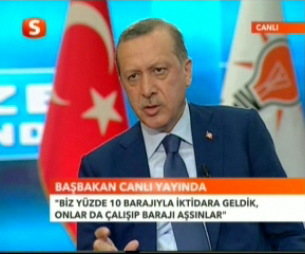 Erdoğan, partilerin oy oranını açıkladı