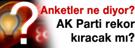 AK Parti oyları rekor kıracak mı?