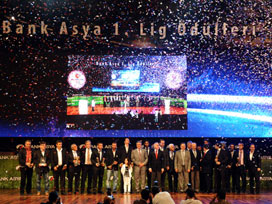 Bank Asya 1. Lig Ödülleri sahiplerini buldu