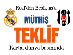 Real Madrid'den Beşiktaş'a Büyük Teklif