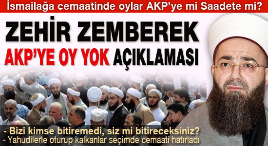 İsmailağa cemaati 'AKP'ye oy yok' dedi