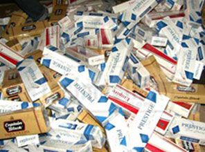 4 Milyonluk Kaçak Sigara yakalandı