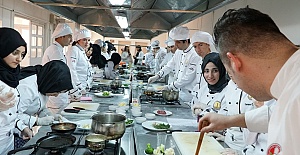 Şanlıurfa Sosyal Bilimler MYO Aşçılık Bölümünde Atölye Çalışması