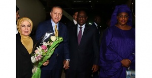 Cumhurbaşkanı Erdoğan Senegal’de Cumhurbaşkanı Macky Sall ile görüştü