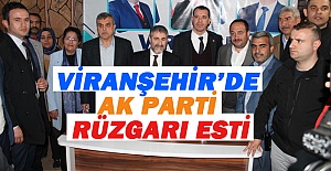Bakan Yardımcısı Nureddin Nebati Viranşehir’de Oy İstedi