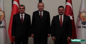 Başkan Erdoğan, Beyazgül ve İl Başkanı Yıldız'ı tebrik etti