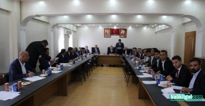Harran Belediye Başkanı Mahmut Özyavuz, ilk meclis toplantısını gerçekleştirdi