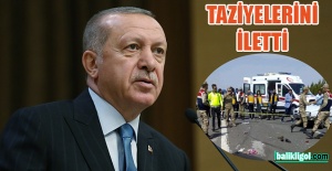Başkan Erdoğan’dan Şanlıurfa’daki kazayla ilgili taziye mesajı