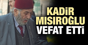 Türkiye Ünlü Tarihçisini Kaybetti! Kadir Mısıroğlu vefat etti