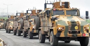 Şanlıurfa sınırında Kobani için askeri hareketlilik sürüyor