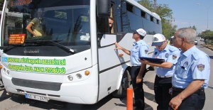 Şanlıurfa Zabıtası Şehir İçi Otobüsleri Denetledi