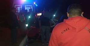 Gaziantepsporlu Taraftarlar Arat'ta Kaza Geçirdi