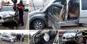 Suruç'ta trafik kazası: 1 yaralı