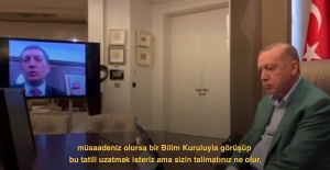 Bakan Selçuk, Cumhurbaşkanı Erdoğan'a okul tatilini sordu