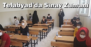 Telabayad'da Ortaokul Bitirme Sınavları Başladı