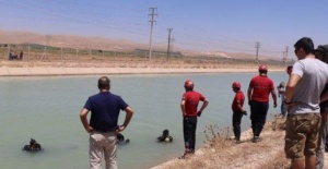 Urfa'da Sulama kanalına düşen Suriyeli kayboldu