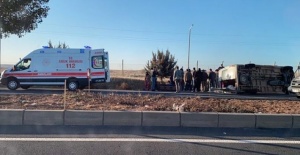 Urfalı tarım işçileri Konya'da Kaza Yaptı: 4 kişi yaralandı