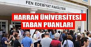Harran Üniversitesi 2022 taban puanları...