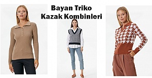 Bayan Triko Kazak Sevenler İçin Tarz Modeller