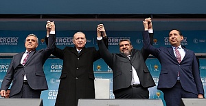 Erdoğan, Şanlıurfa mitinginde konuştu