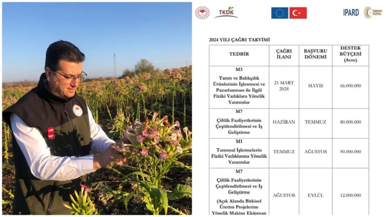 Tarım İl Müdürü Aksoy'dan çiftçilere önemli duyuru