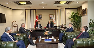 Erbakan'dan Başkan Gülpınar'a ziyaret