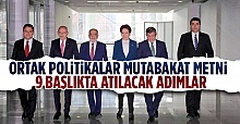 Kanal İstanbul projesini iptal edilecek, İstanbul Merkez Bankası Kapatılacak! İşte 6'lı Masanın vaatleri..