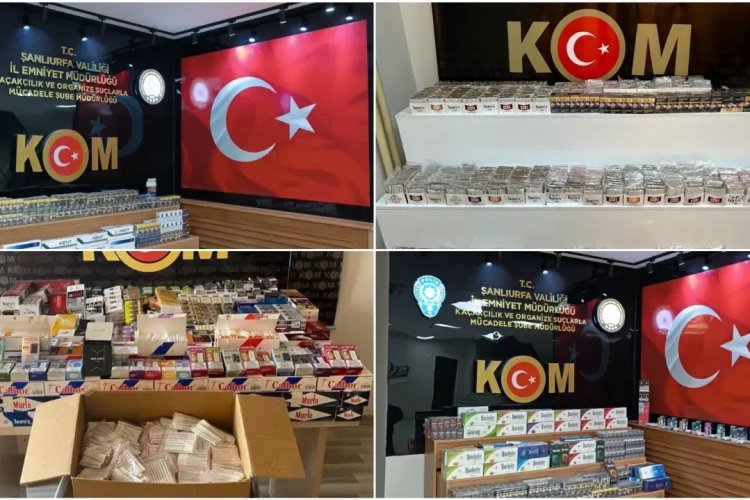 Şanlıurfa’da Kaçakçılık Operasyonu: 8 Gözaltı