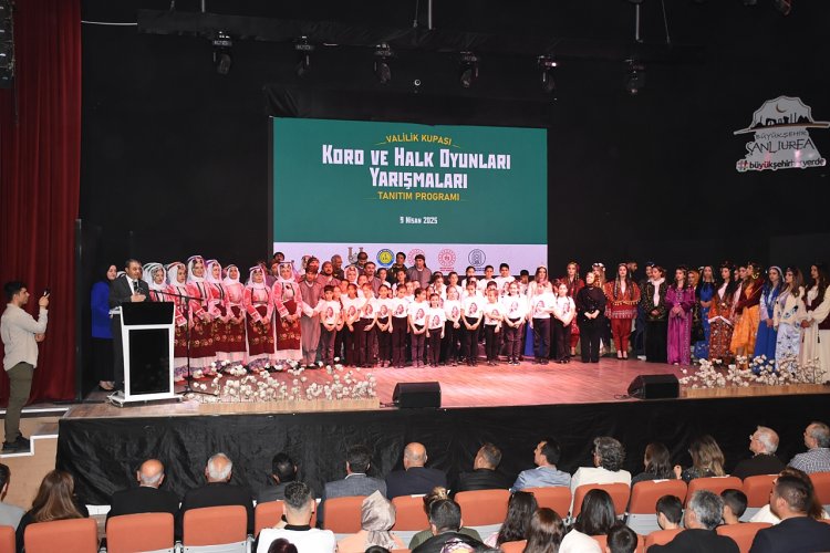 Şanlıurfa'da Koro ve Halk Oyunları Yarışmaları Tanıtım Programı Yapıldı