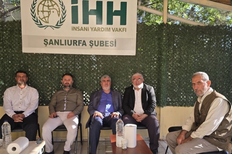 Gazze Şehit Veren İHH Şanlıurfa Şubesine Taziye Ziyareti