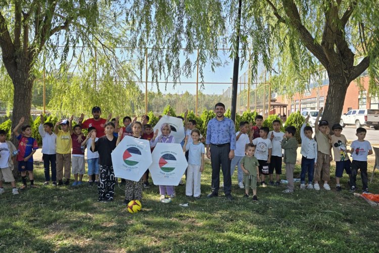 Haliliye Müftülüğü minik çocuklara yönelik eğlenceli bir etkinlik düzenlendi