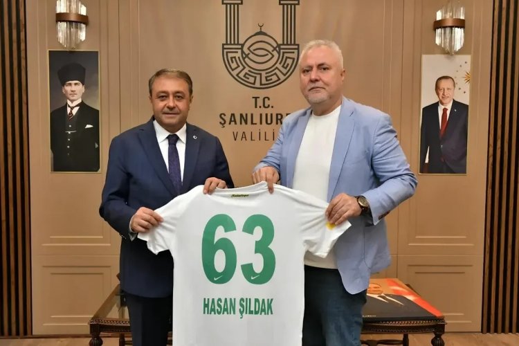 Şanlıurfaspor’dan Vali Hasan Şıldak’a Teşekkür