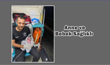 Urfa'da Hastaneye Kaldırılan Hamile Kadın Ambulansta Doğum Yaptı