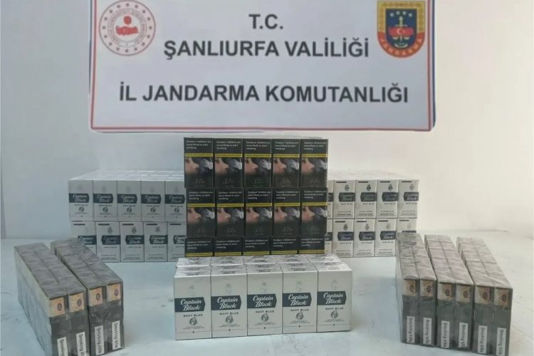 Şanlıurfa’da Kaçak Sigara Operasyonu