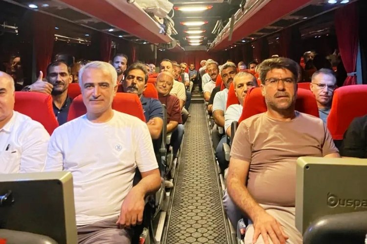 Memurlar Şanlıurfa’dan Ankara’ya Yola Çıktı