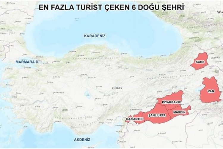 Şanlıurfa Turizmde birinci oldu